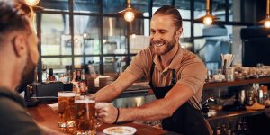 Ziek, maar toch biertjes tappen?