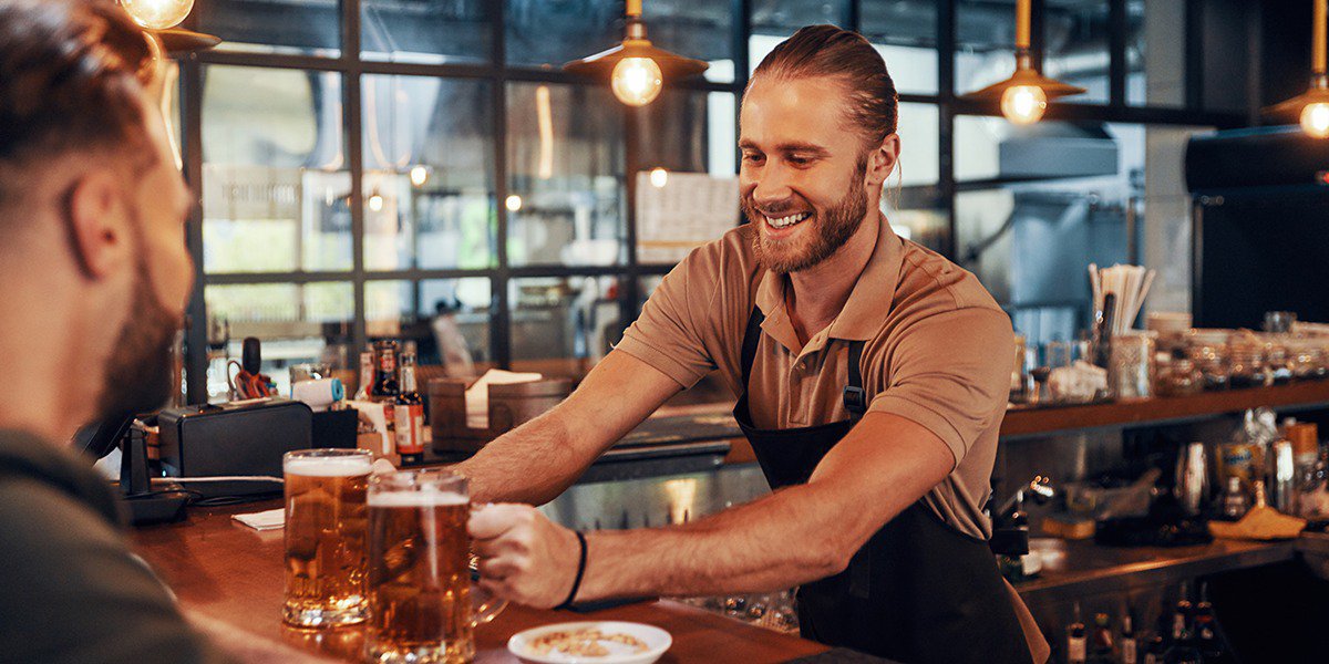 Ziek, maar toch biertjes tappen?
